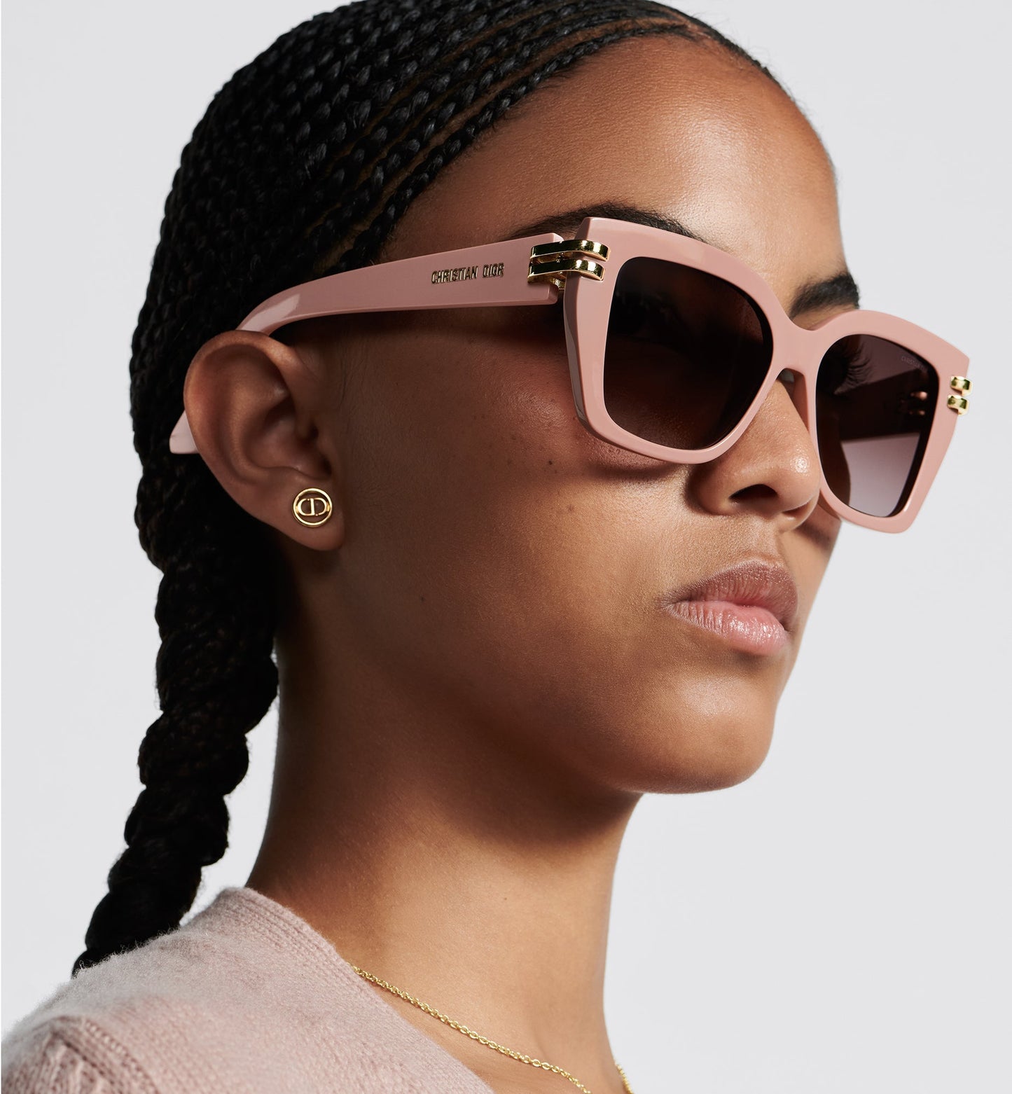 CDior S1I • Rose Des Vents Square Sunglasses
