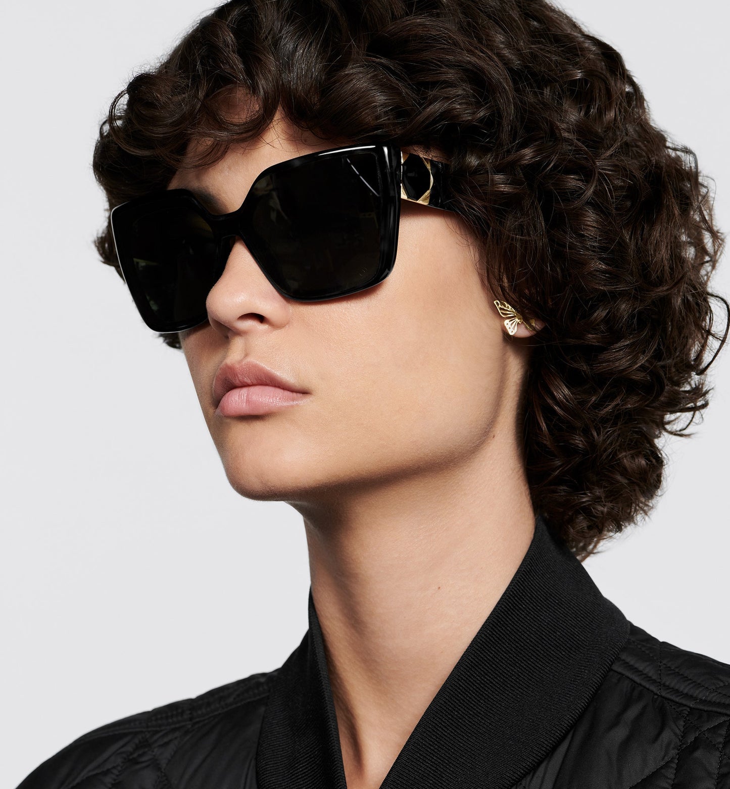 Lady 95.22 S2I • Black Square Sunglasses
