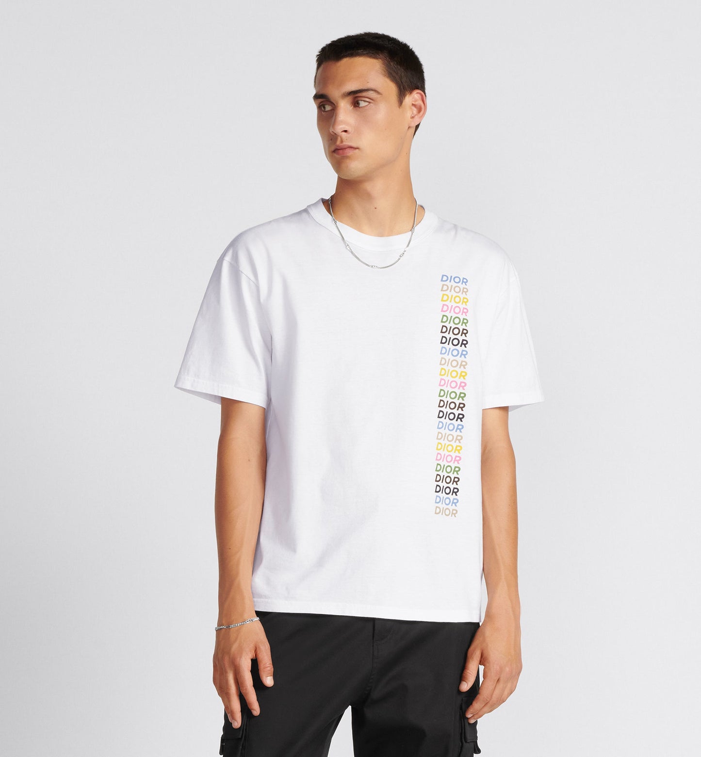 Relaxed-Fit T-Shirt • White Slub Organic Cotton Jersey