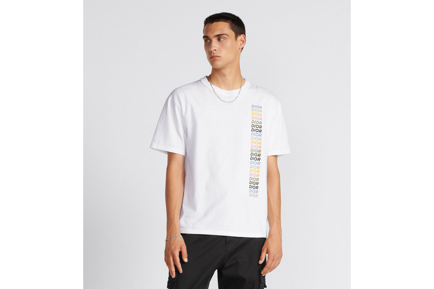 Relaxed-Fit T-Shirt • White Slub Organic Cotton Jersey