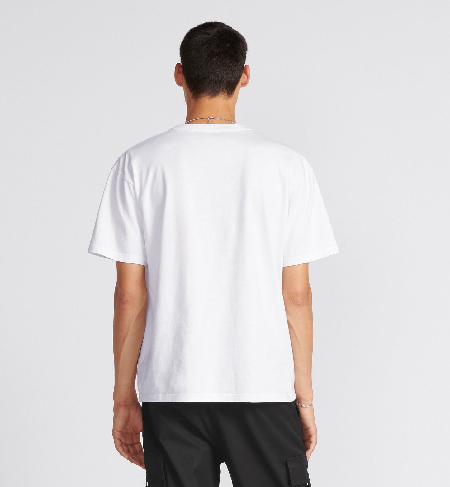 Relaxed-Fit T-Shirt • White Slub Organic Cotton Jersey
