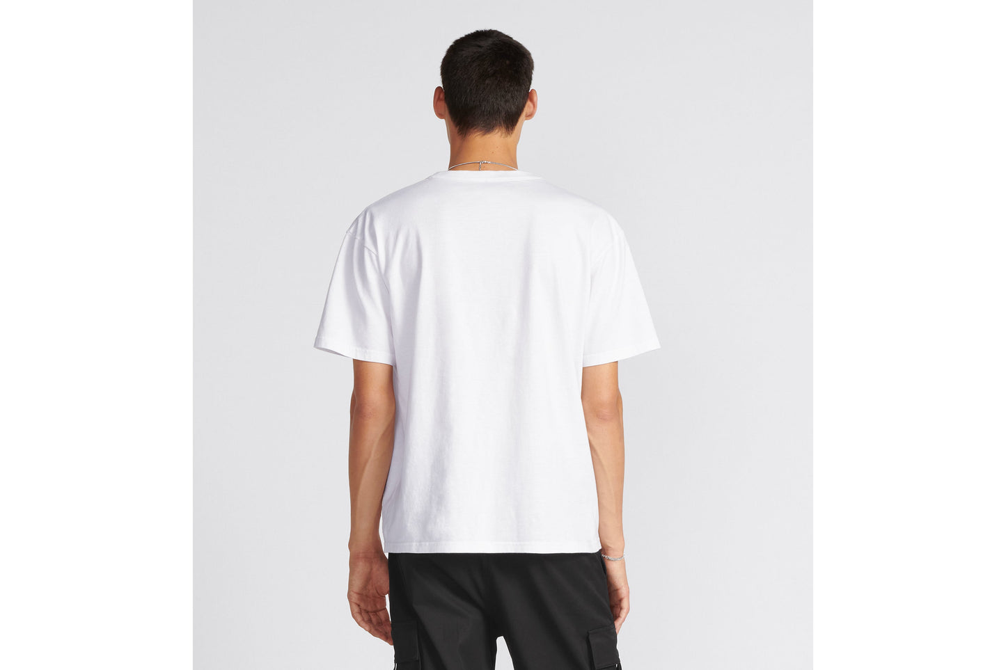 Relaxed-Fit T-Shirt • White Slub Organic Cotton Jersey