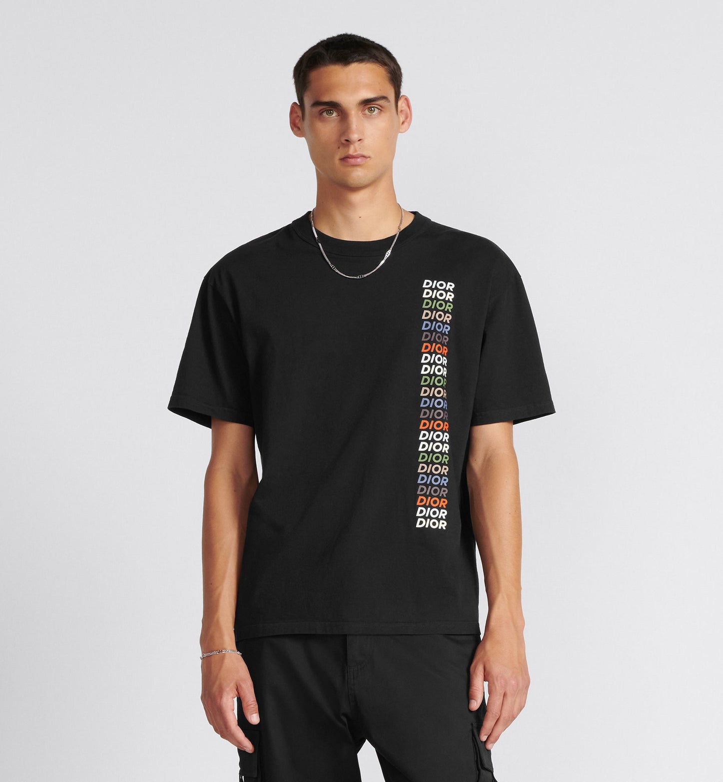 Relaxed-Fit T-Shirt • Black Slub Organic Cotton Jersey