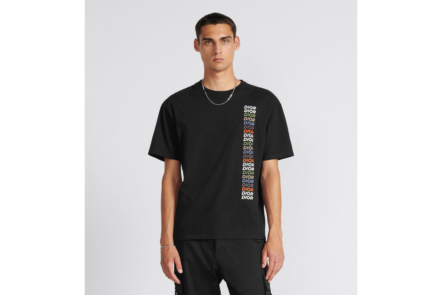 Relaxed-Fit T-Shirt • Black Slub Organic Cotton Jersey