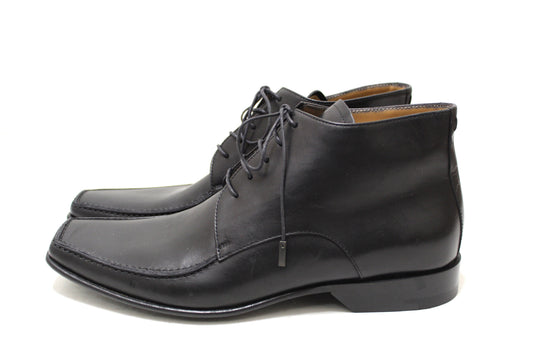Louis Vuitton Men's Black Calf Leather Lace Dress Shoes  | Italystation.com - Shop Now at italystation.com