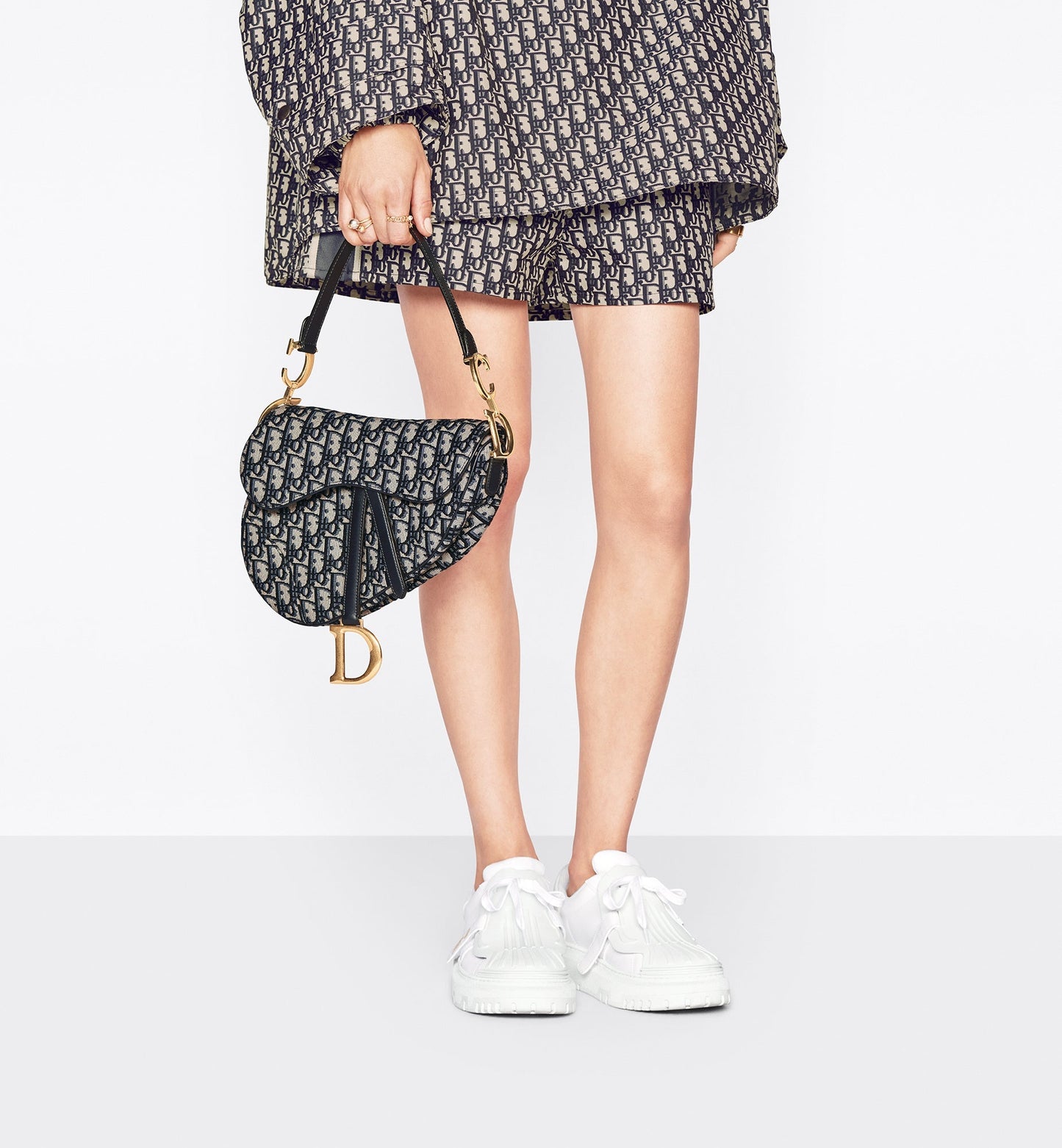 Saddle Bag • Black Grained Calfskin