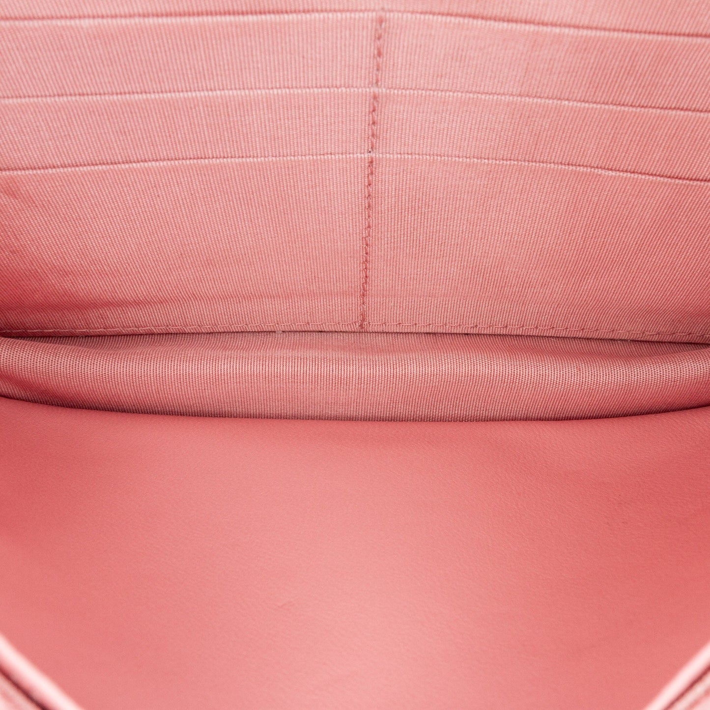 Pink Chanel Lambskin Boy Wallet On Chain Crossbody Bag