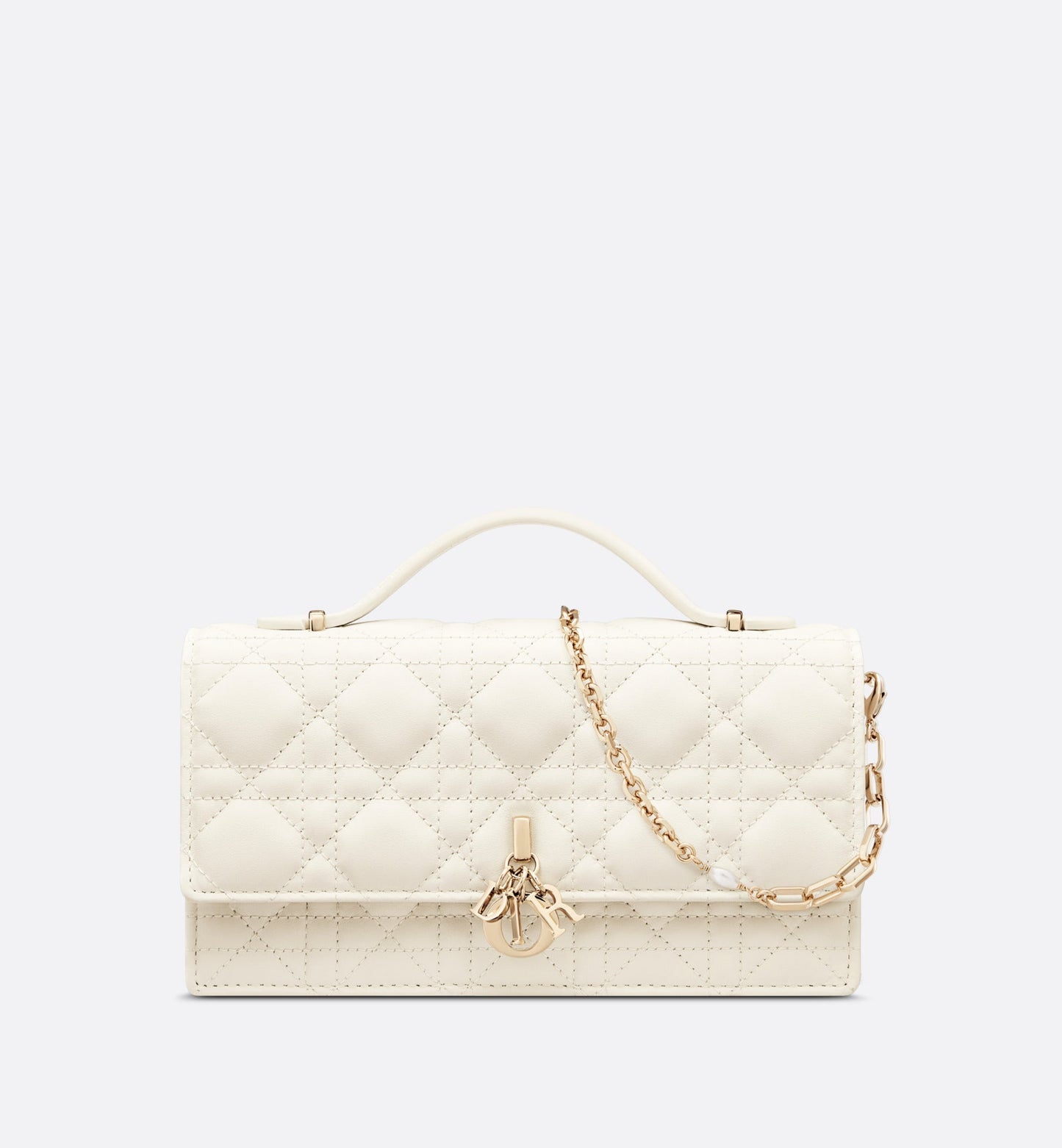 Miss Dior Mini Bag • Latte Cannage Lambskin