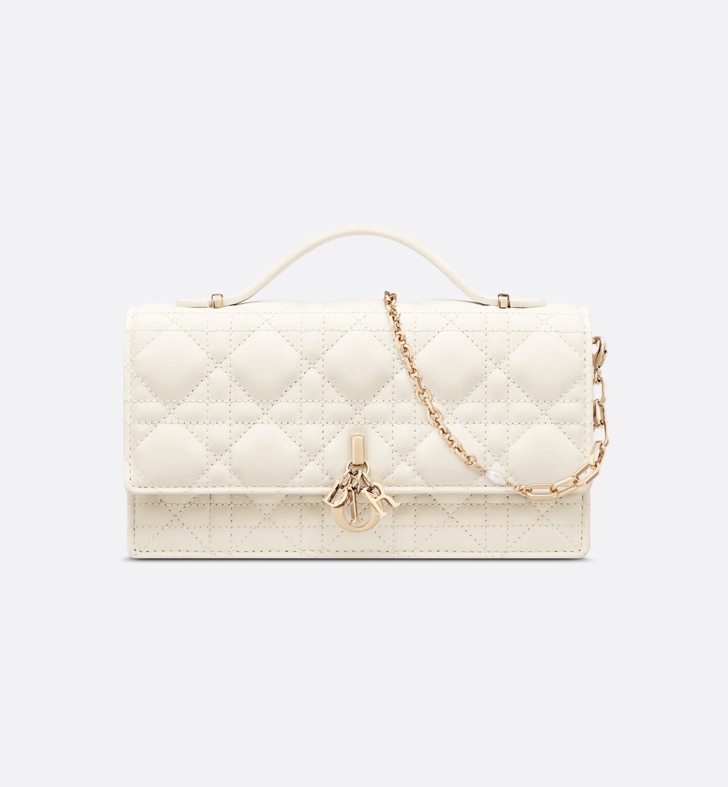 Miss Dior Mini Bag • Latte Cannage Lambskin