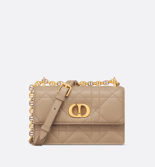 Miss Caro Mini Bag • Biscuit Macrocannage Lambskin