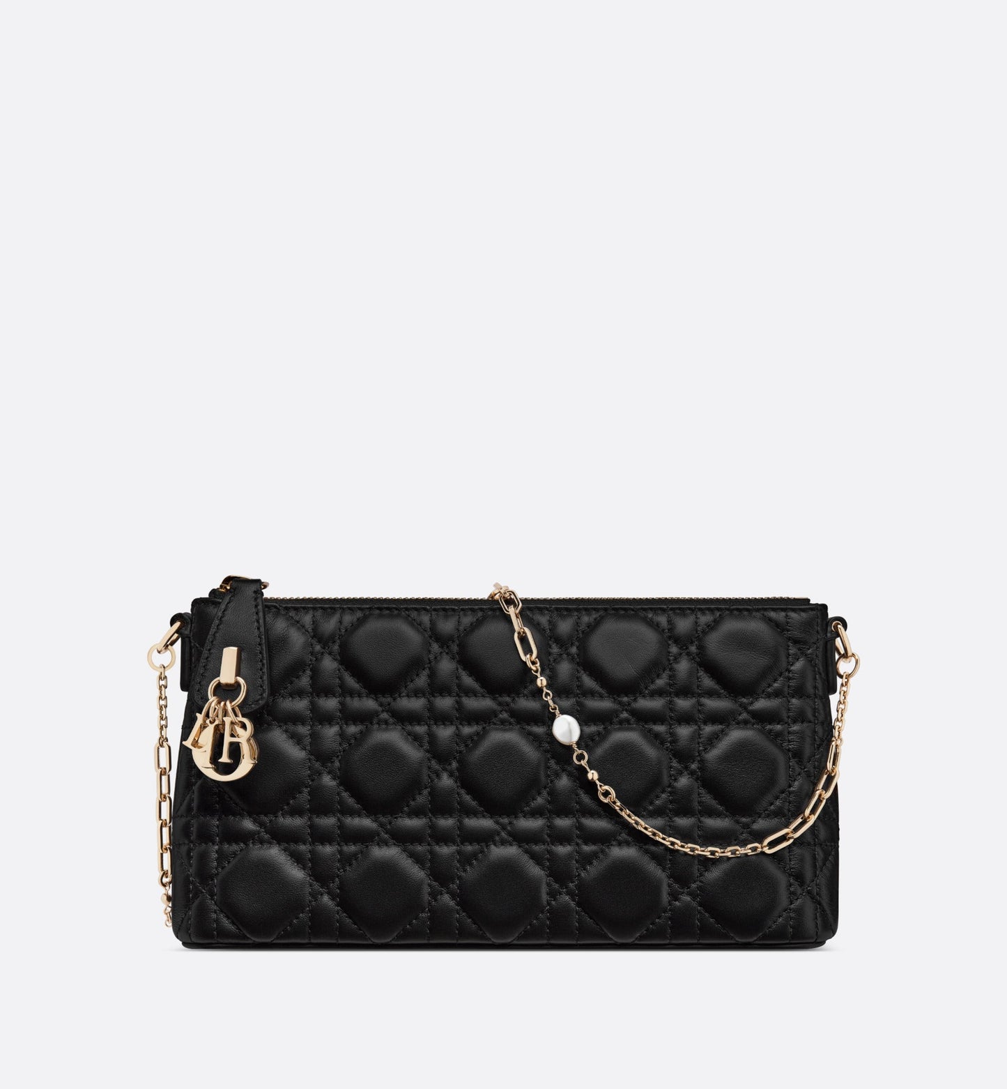 Miss Dior Mini Shoulder Bag • Black Cannage Lambskin