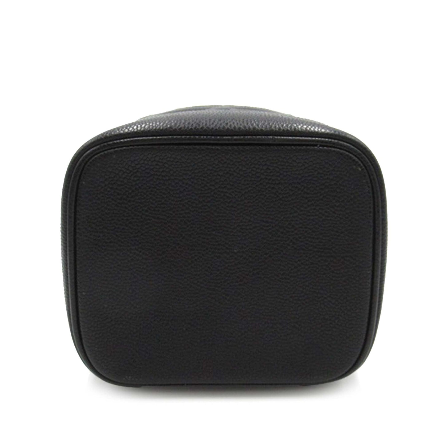 Black Chanel CC Caviar Vanity Case