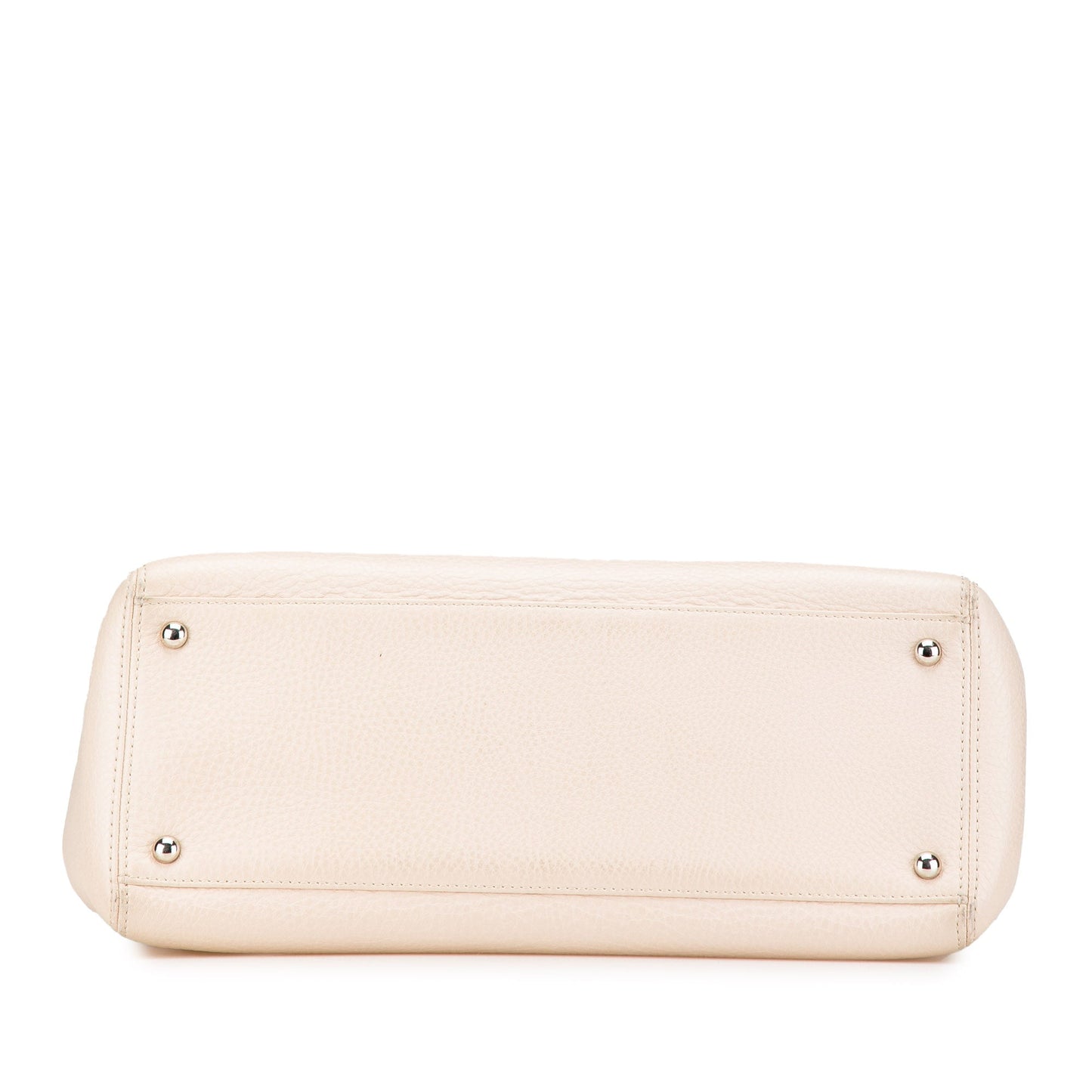 Beige Chanel Small Calfskin Executive Cerf Tote