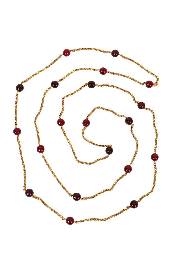 Collier / sautoir de perles Chanel