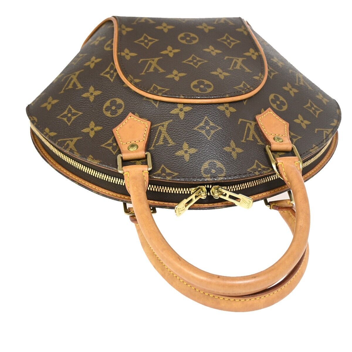 Louis Vuitton Ellipse Pm  Canvas Handbag ()