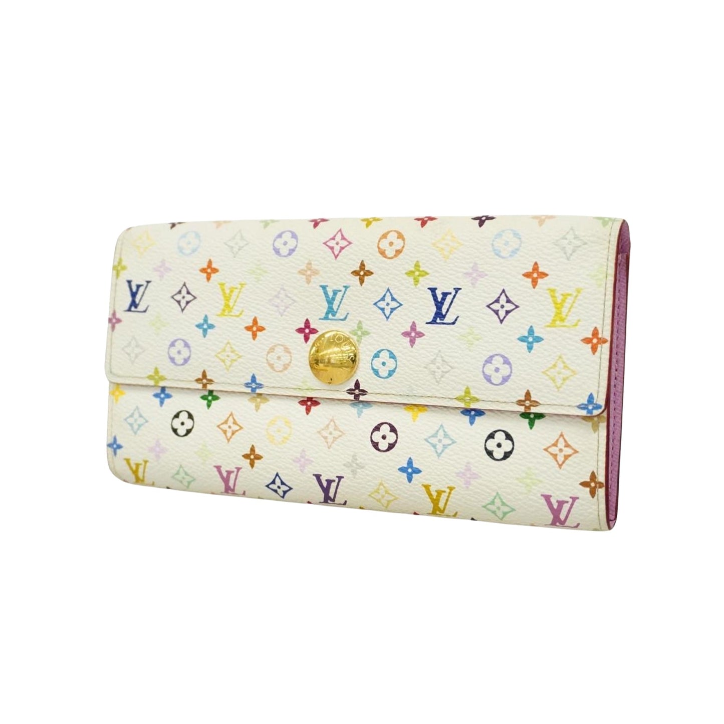Louis Vuitton Sarah  Canvas Wallet  ()