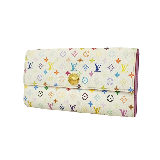 Louis Vuitton Sarah  Canvas Wallet  ()