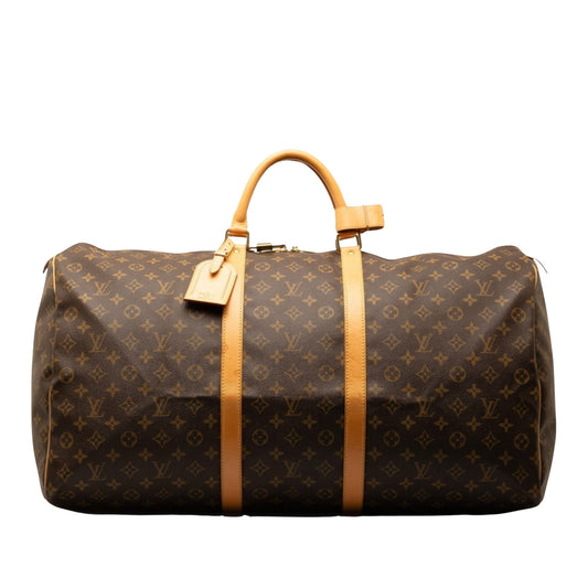 Louis Vuitton Keepall 60  Canvas Travel Bag ()