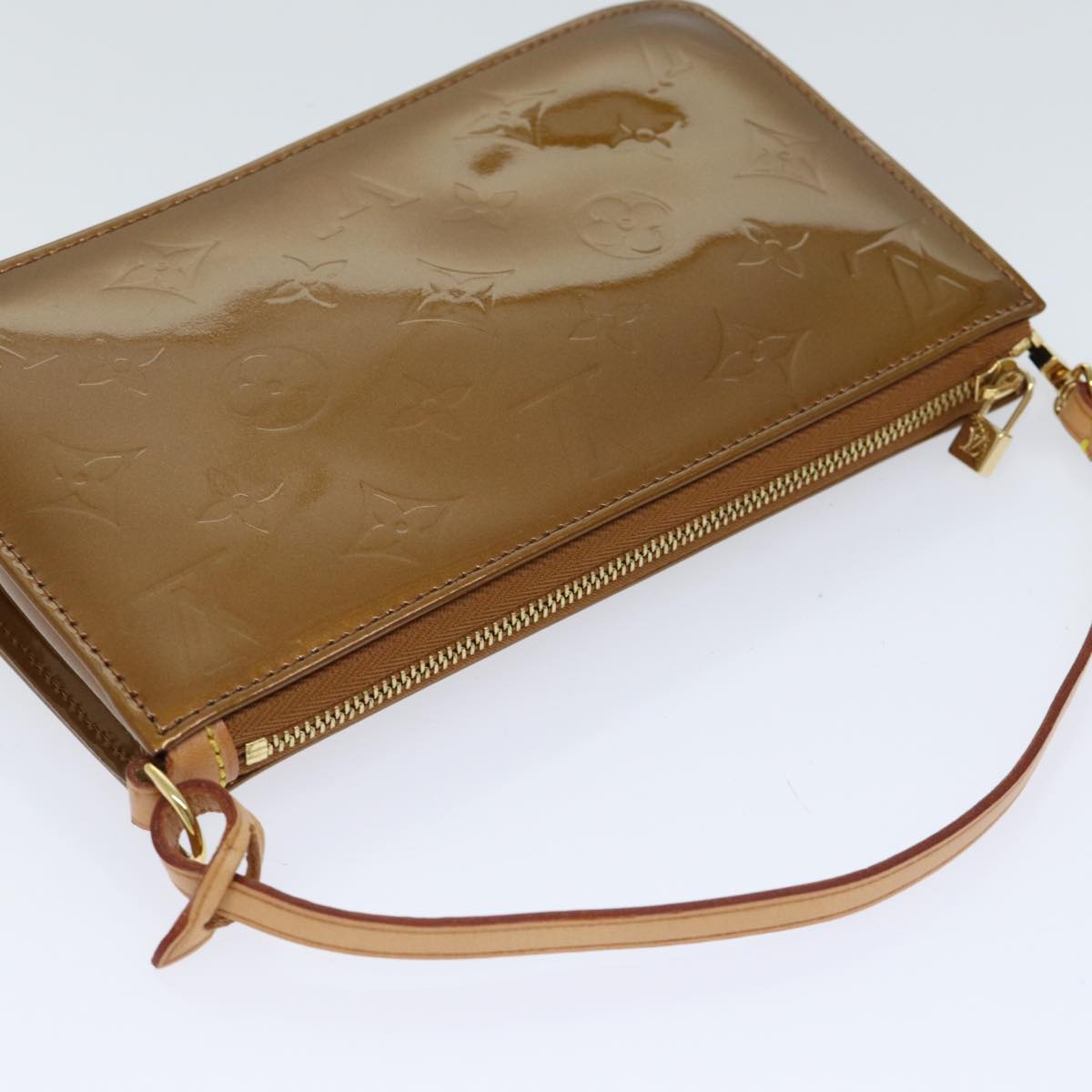 Louis Vuitton Lexington  Patent Leather Clutch Bag ()