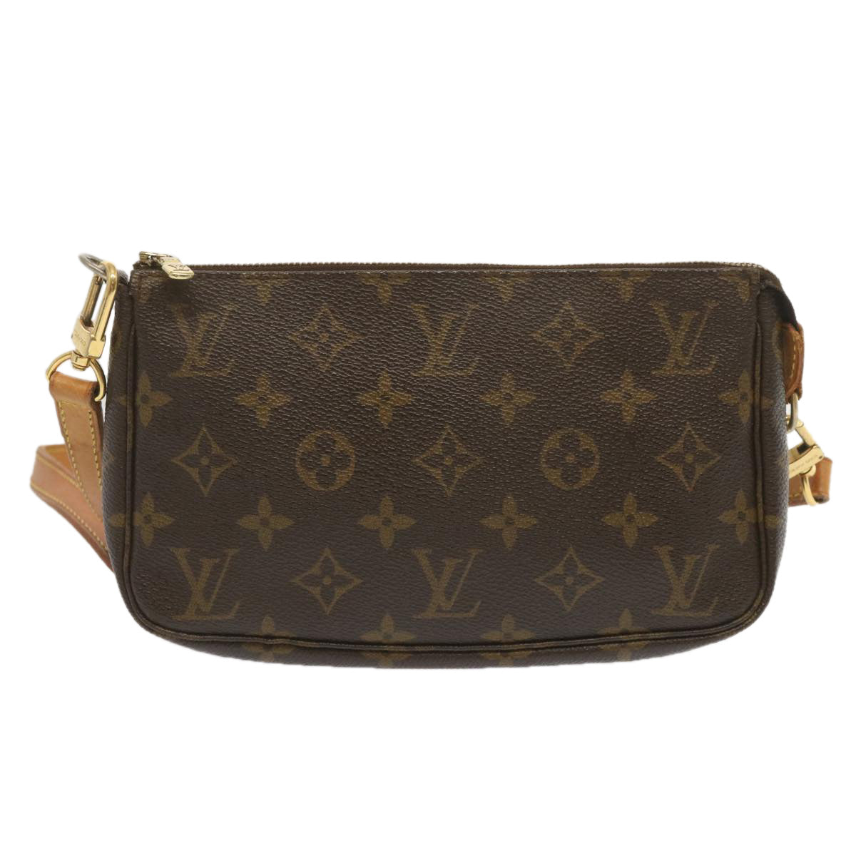 Louis Vuitton Pochette Accessoires  Canvas Clutch Bag ()