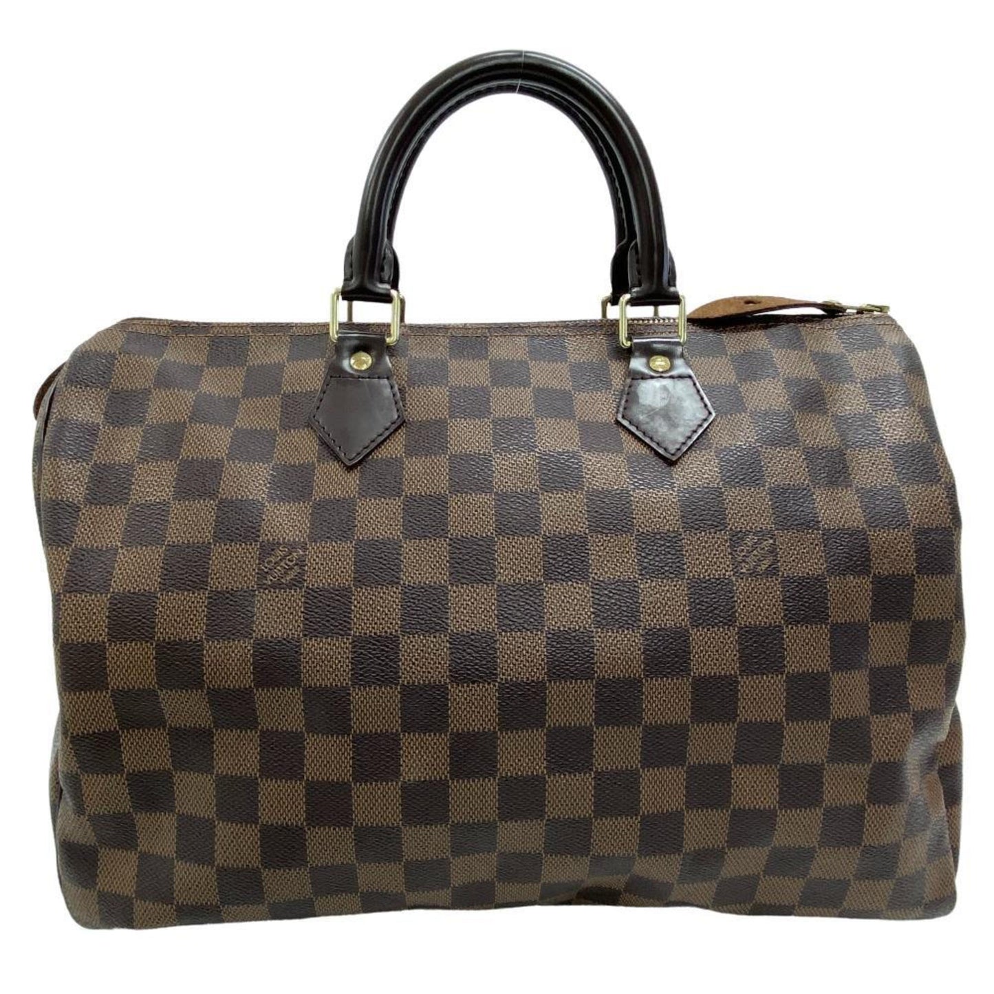 Louis Vuitton Speedy 35  Leather Handbag ()