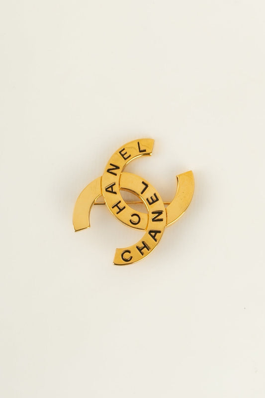 Broche cc Chanel 1998