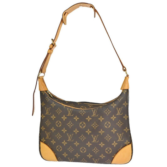 Louis Vuitton Boulogne  Canvas Shoulder Bag ()