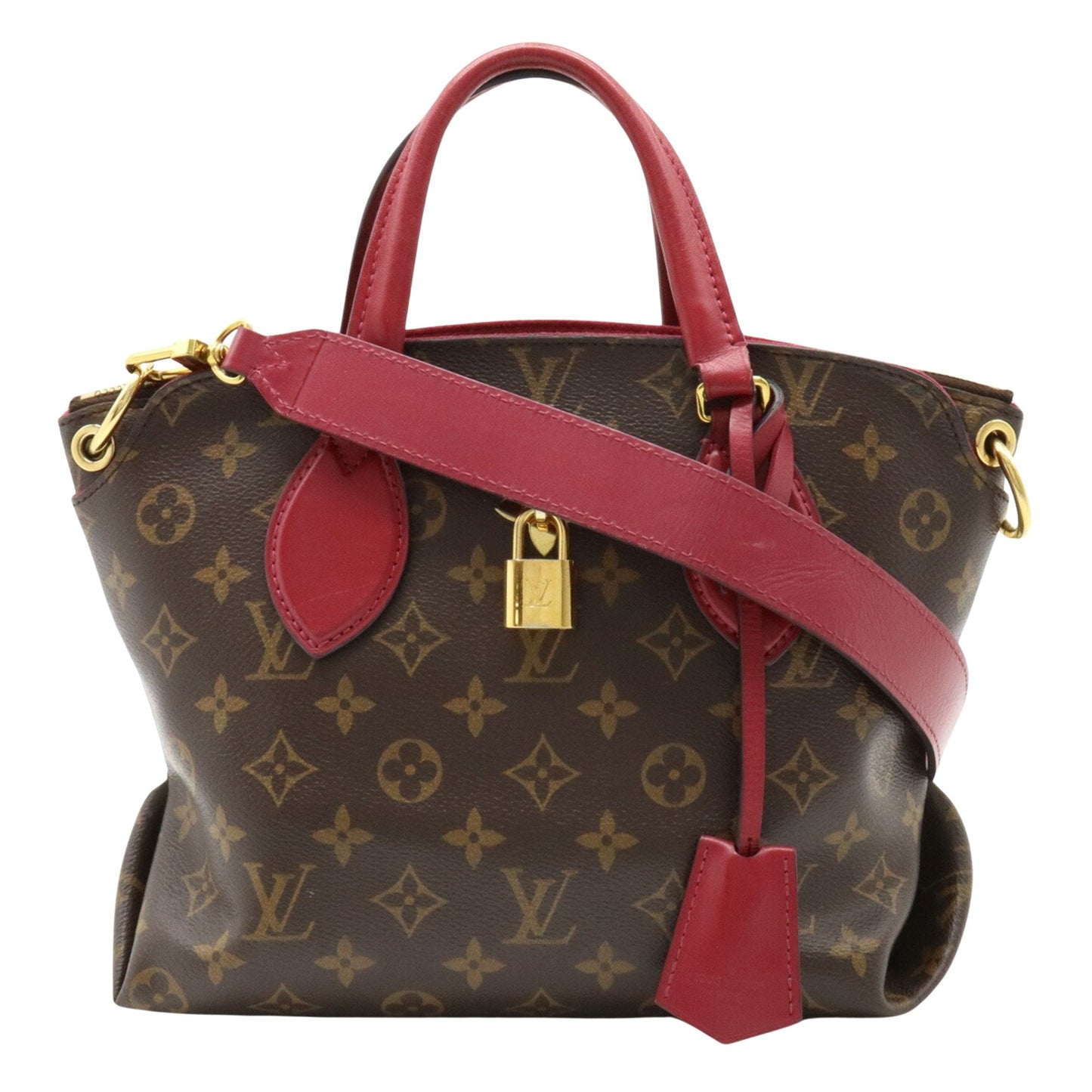 Louis Vuitton Flower Tote  Canvas Handbag ()