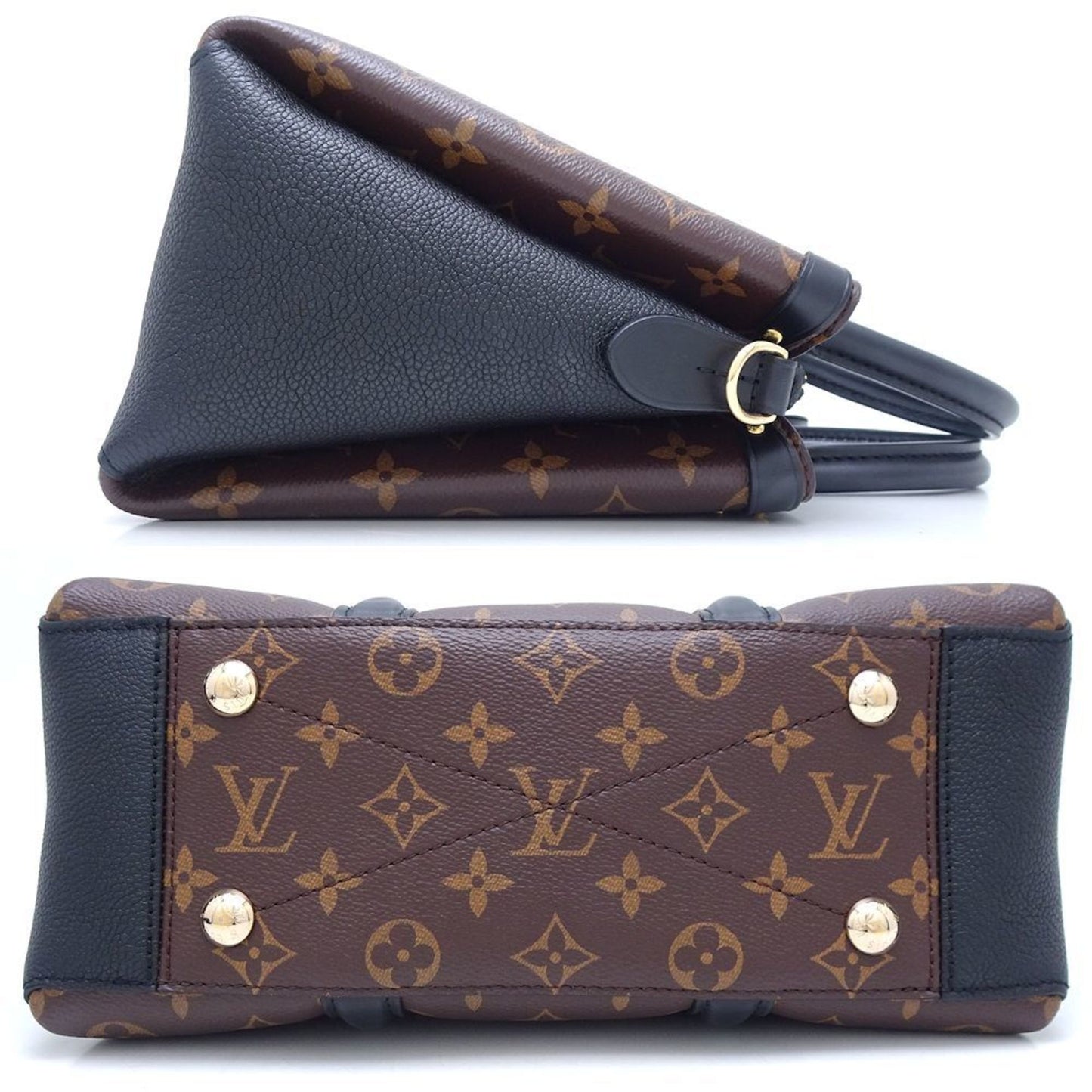 Louis Vuitton Soufflot  Canvas Handbag ()