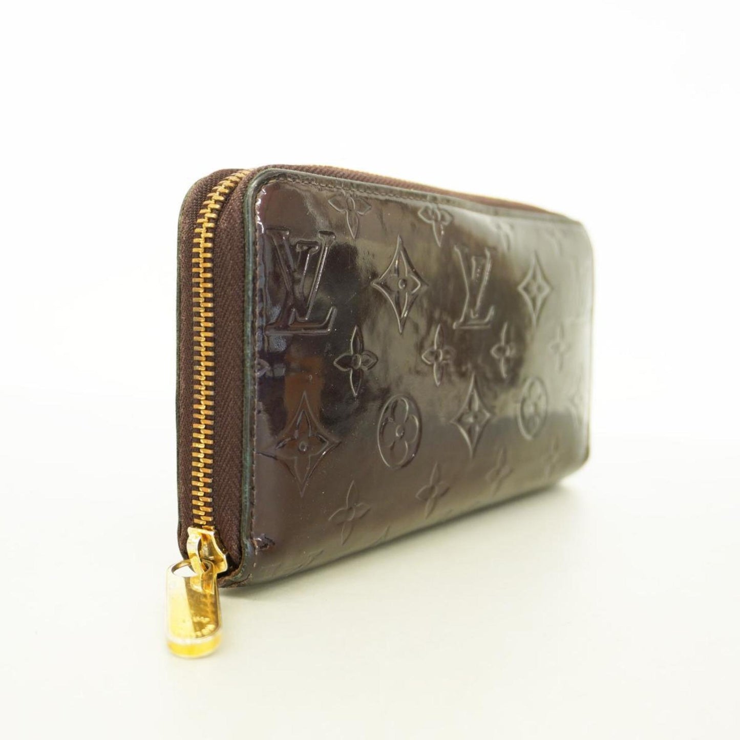 Louis Vuitton Zippy Wallet  Patent Leather Wallet  ()