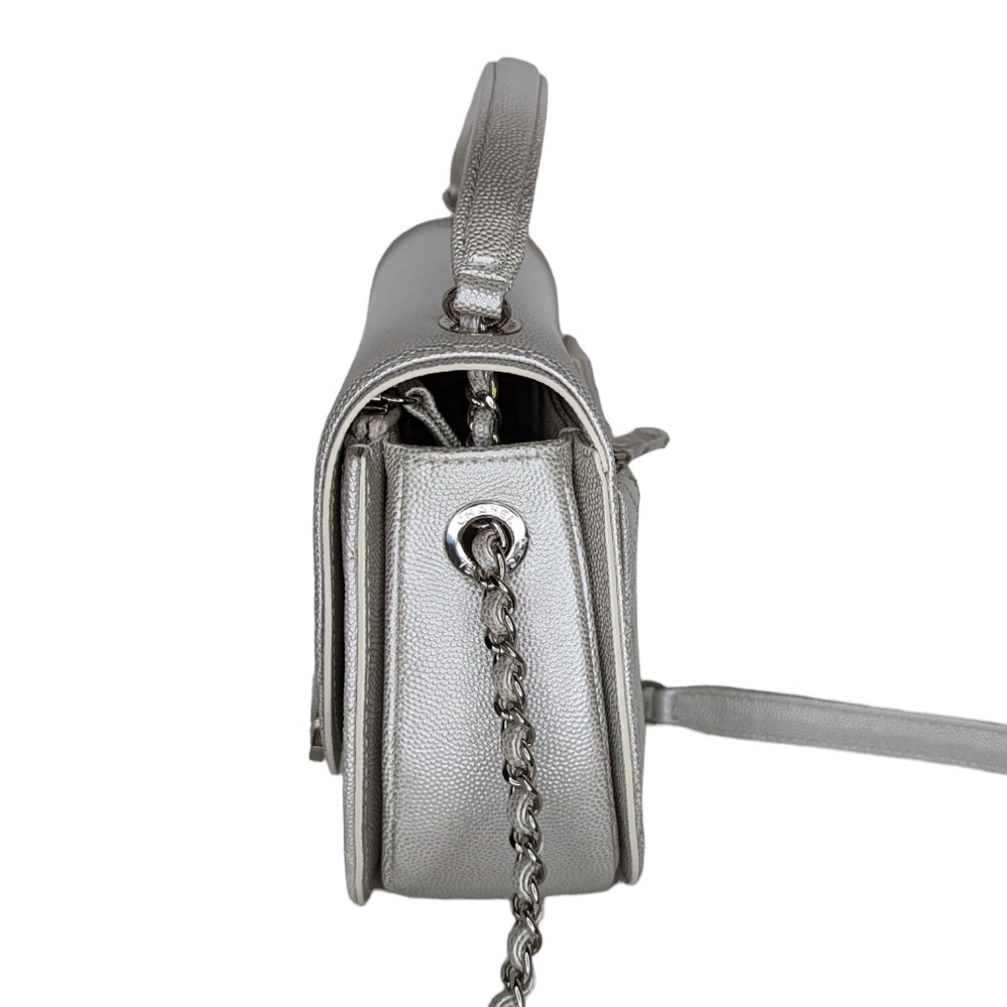 Chanel bag Calfskin Quilted Small Coco Curve Messenger Flap