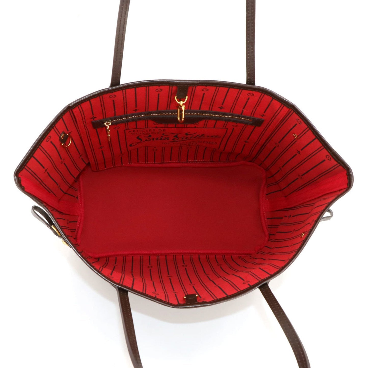 Louis Vuitton Neverfull Mm  Canvas Tote Bag ()