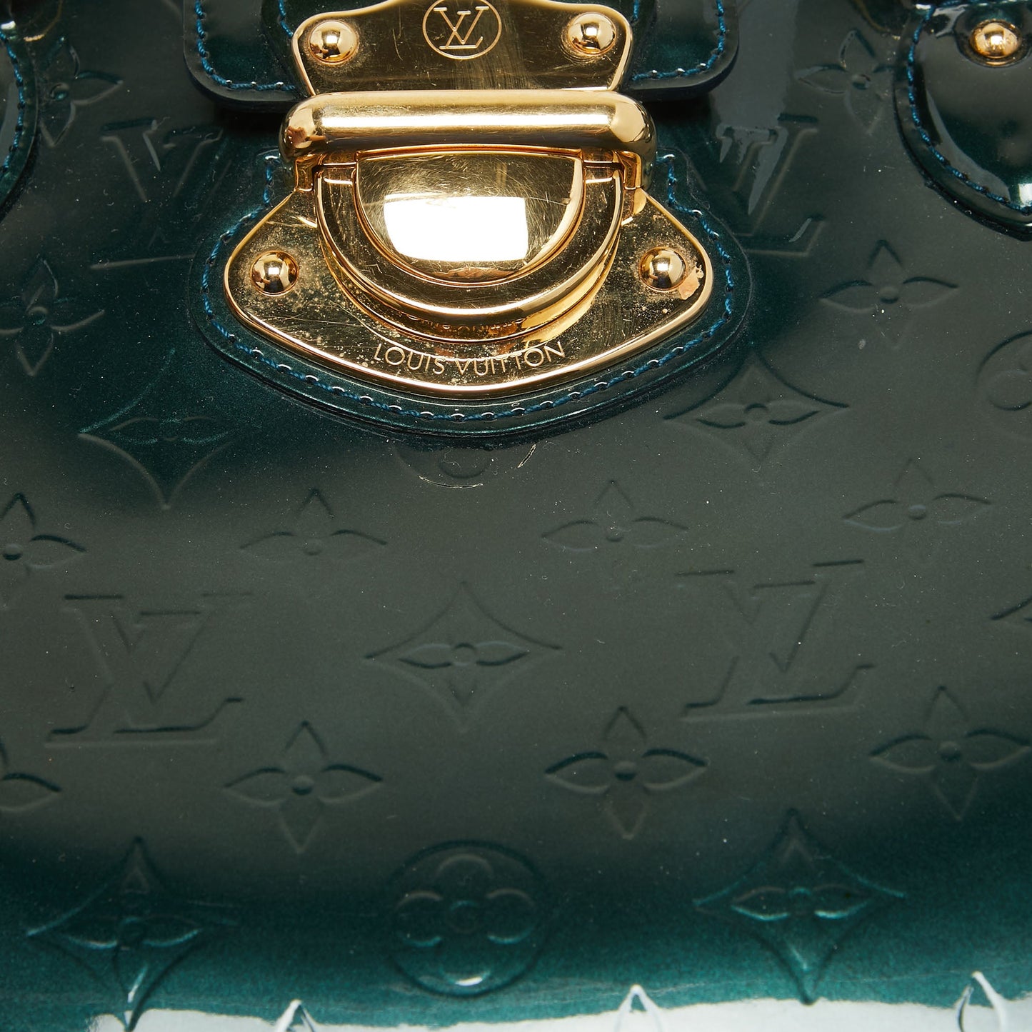 Louis Vuitton Nuit Monogram Vernis Melrose Avenue Bag