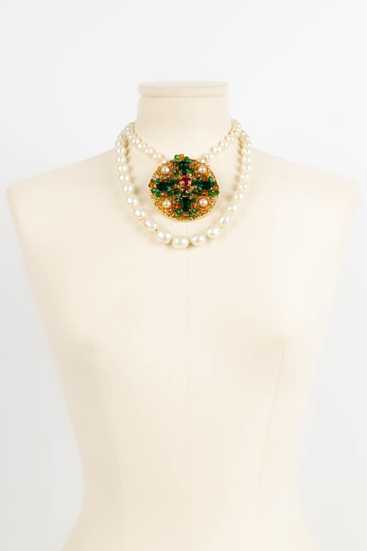 Collier pendentif Chanel 1997