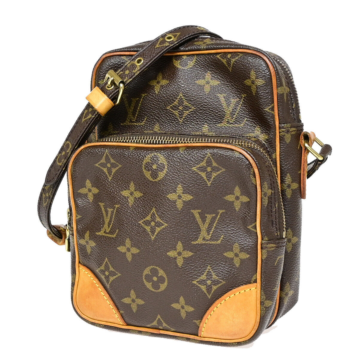 Louis Vuitton Amazon  Canvas Shoulder Bag ()