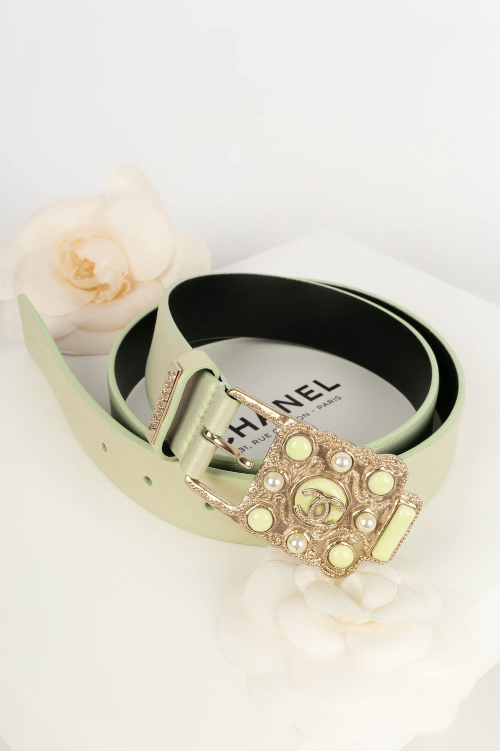 Ceinture en cuir Chanel