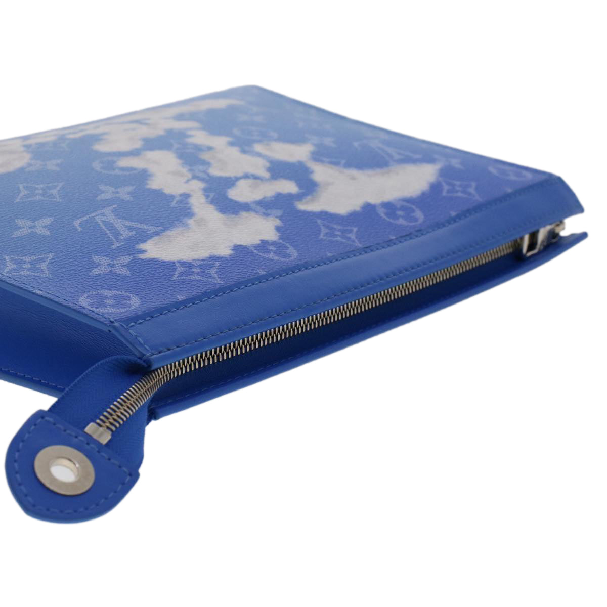 Louis Vuitton Pochette Voyage  Canvas Clutch Bag ()