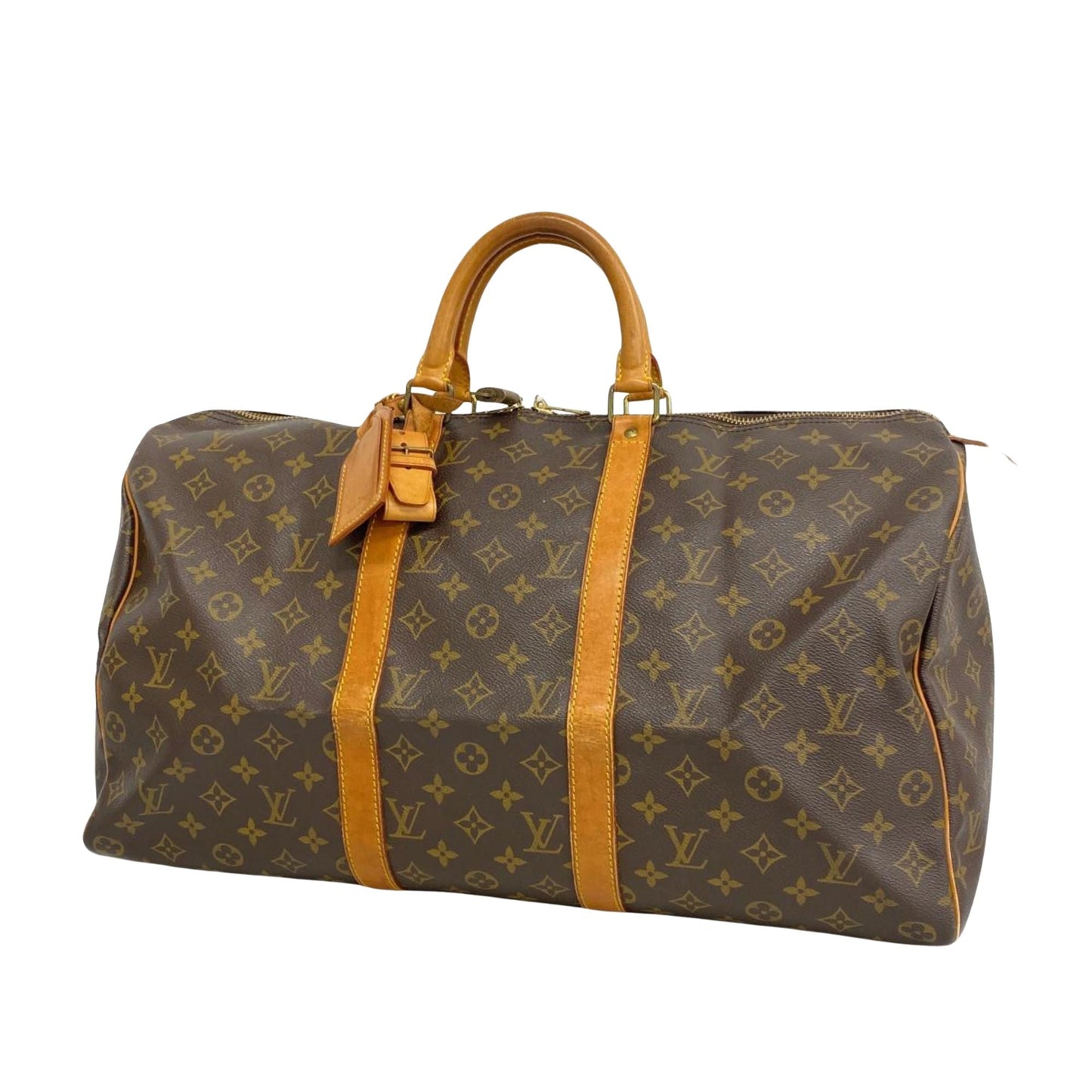 Louis Vuitton Keepall 50  Canvas Travel Bag ()