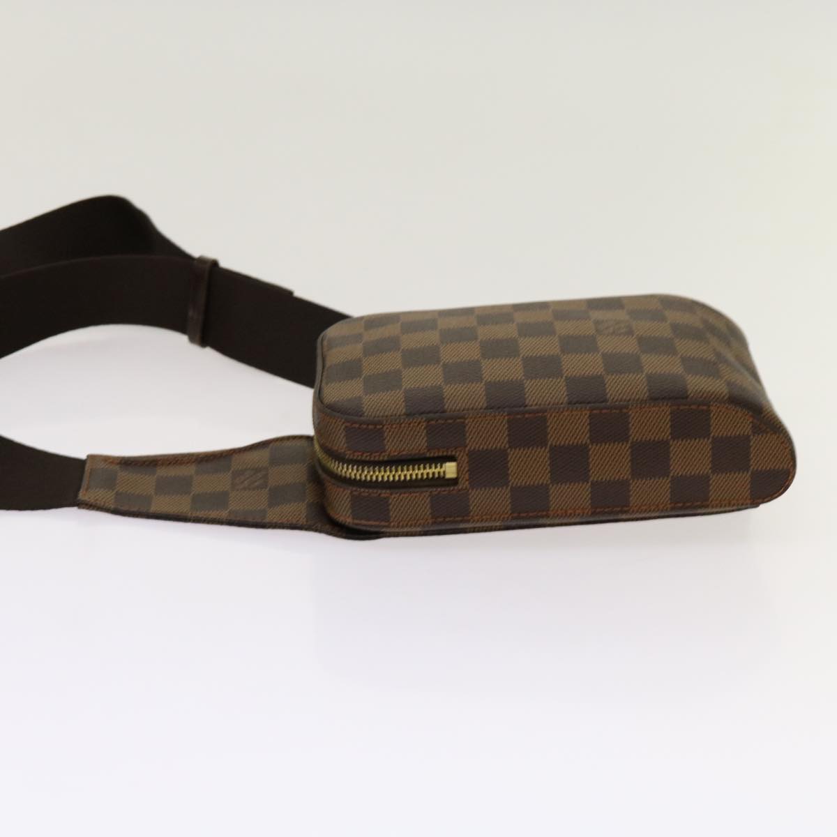 Louis Vuitton Geronimo  Canvas Shoulder Bag ()