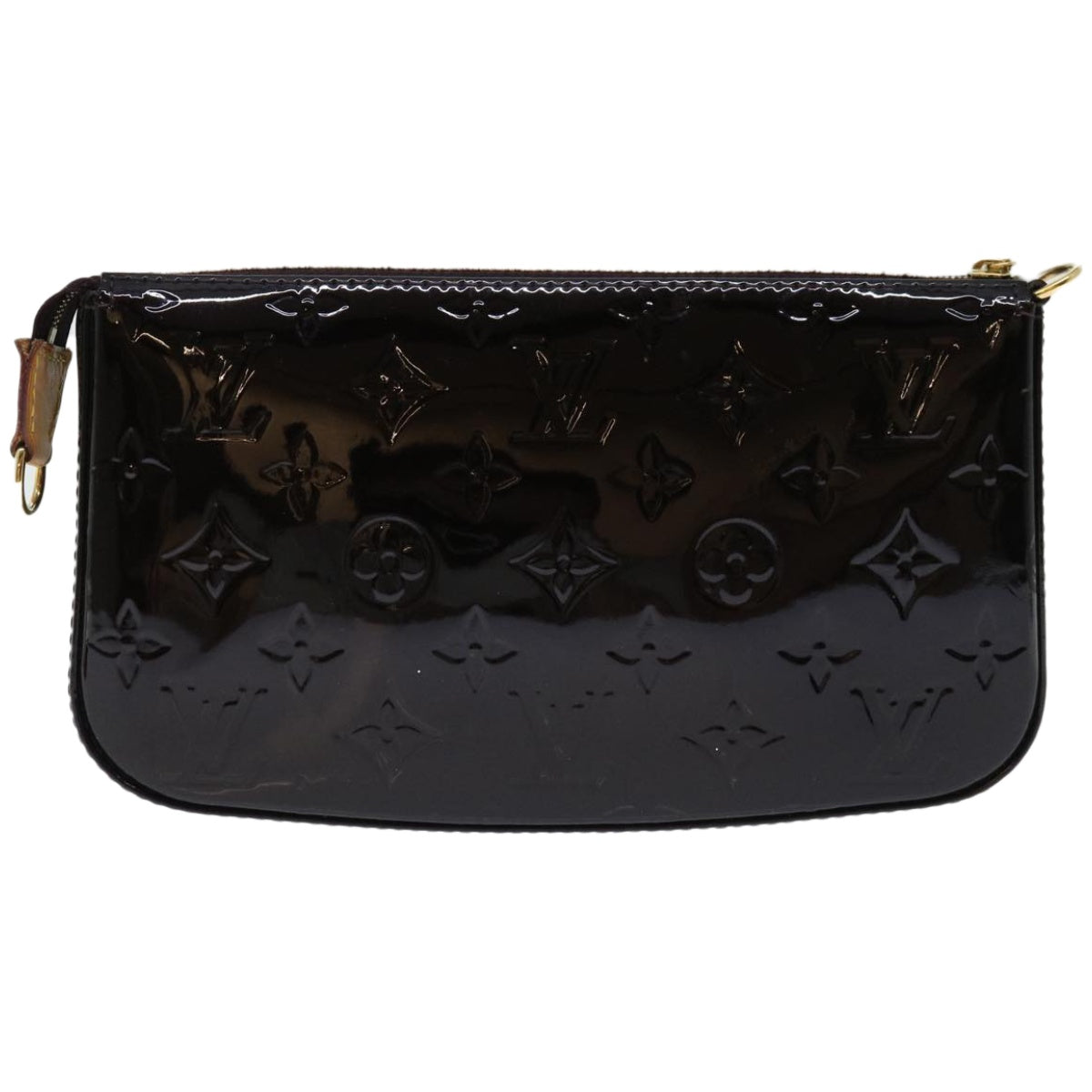 Louis Vuitton Pochette Accessoire  Patent Leather Clutch Bag ()