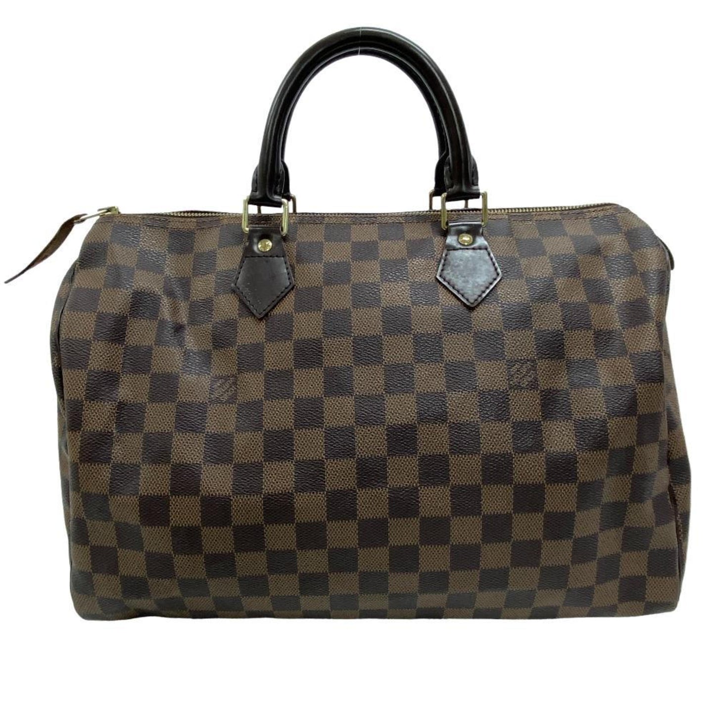 Louis Vuitton Speedy 35  Leather Handbag ()