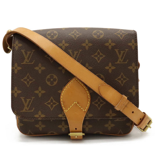 Louis Vuitton Cartouchière  Canvas Shoulder Bag ()