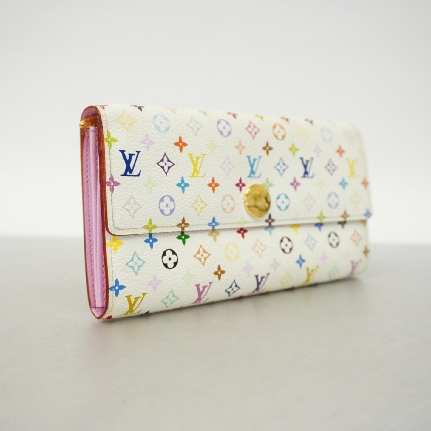 Louis Vuitton Sarah  Canvas Wallet  ()