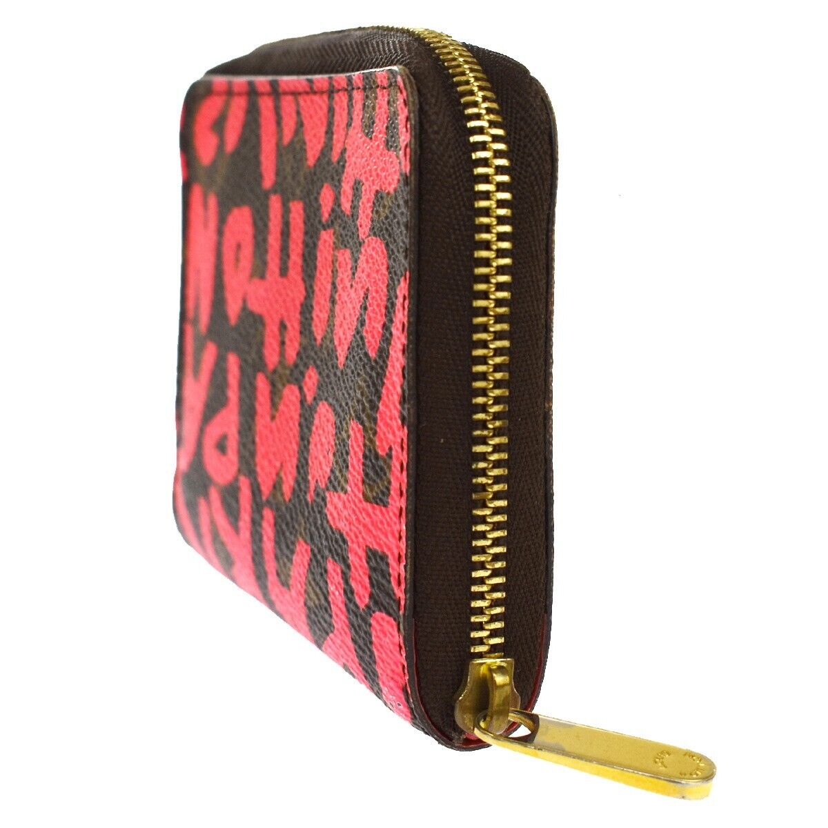 Louis Vuitton Porte Monnaie Zippy  Canvas Wallet  ()