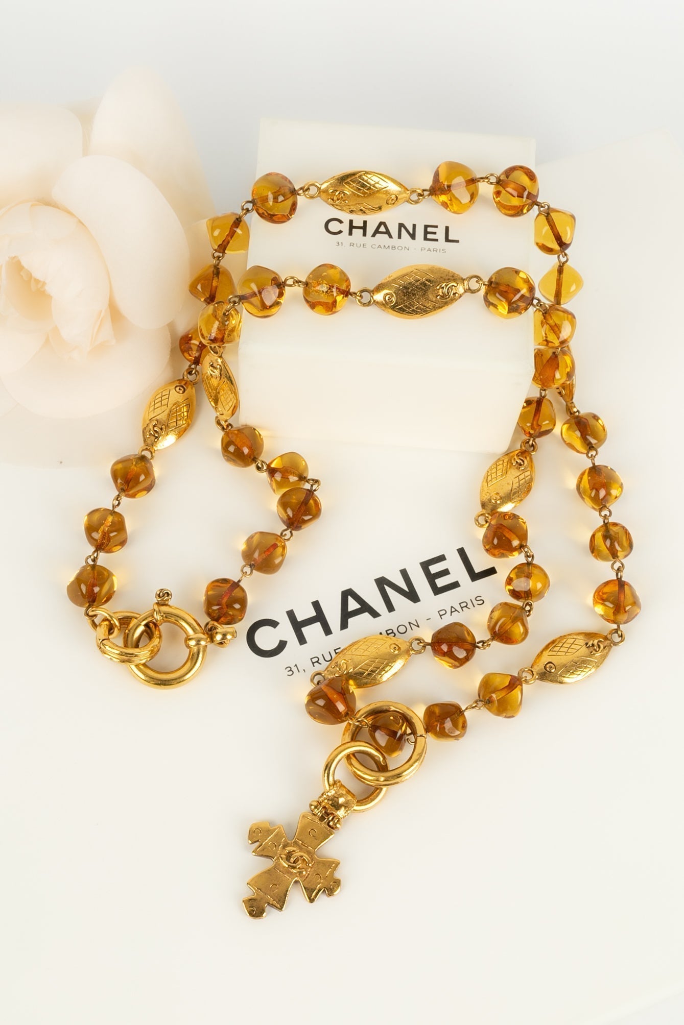 Collier "Poissons" Chanel