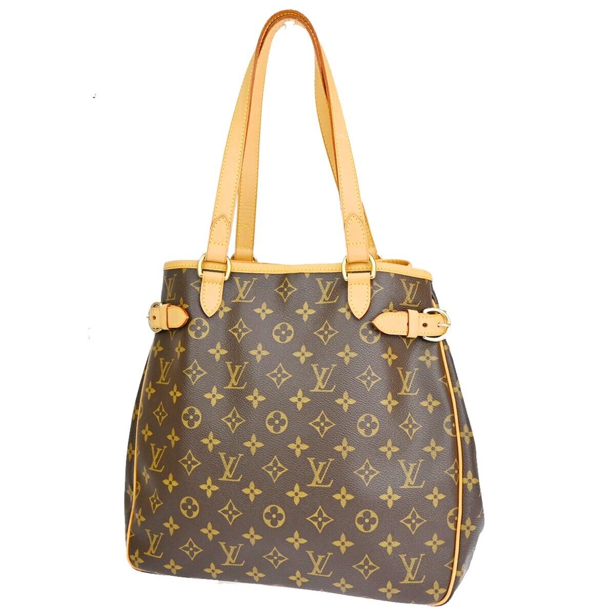 Louis Vuitton Batignolles Vertical  Canvas Shoulder Bag ()