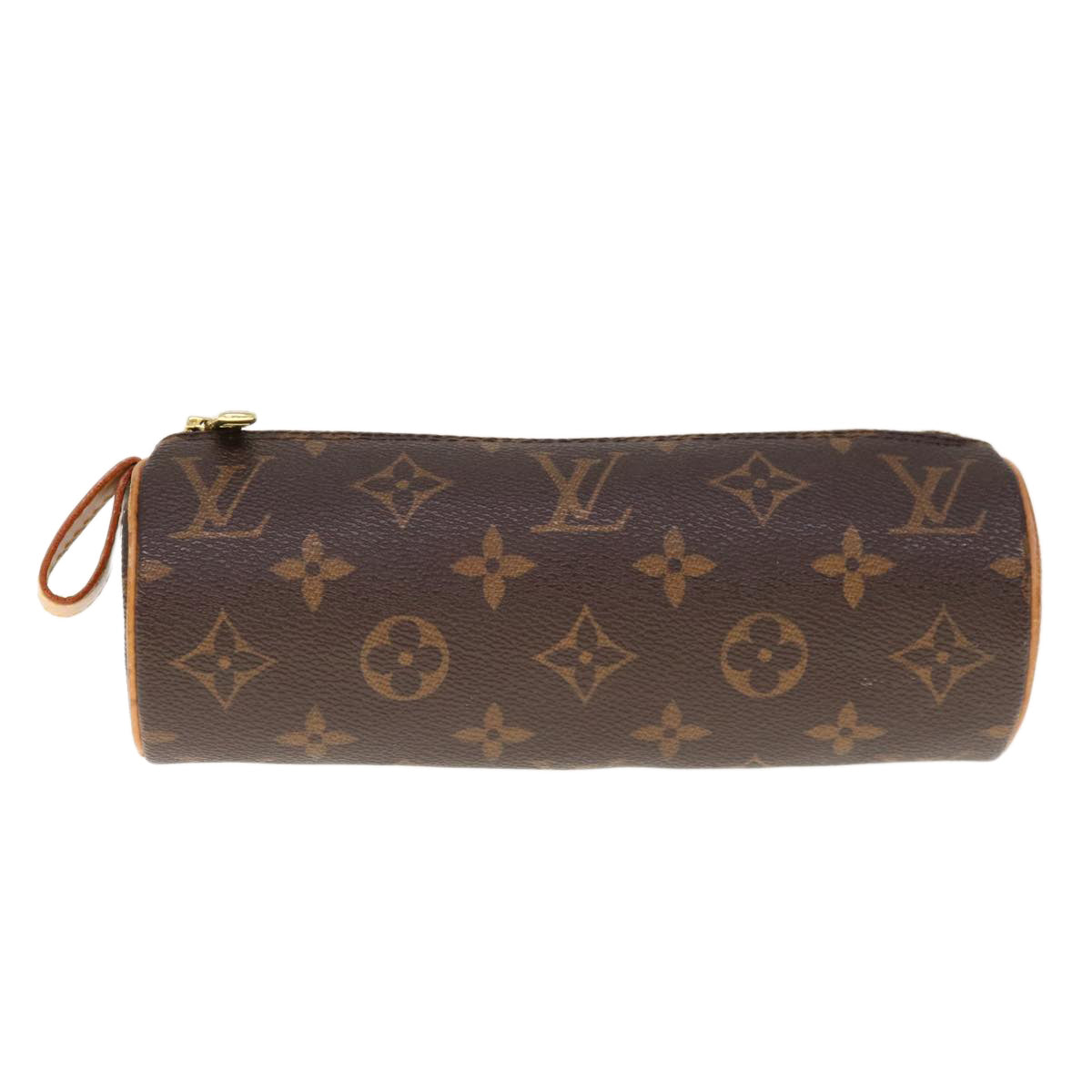 Louis Vuitton Trousse Rond  Canvas Clutch Bag ()