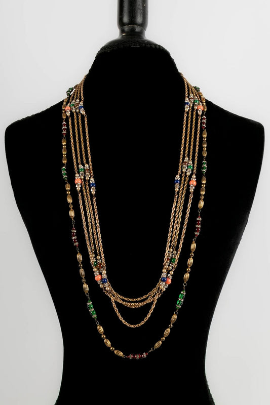 Ensemble de sautoirs/colliers Chanel