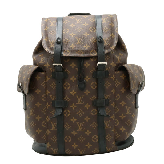 Louis Vuitton Christopher  Canvas Backpack Bag ()