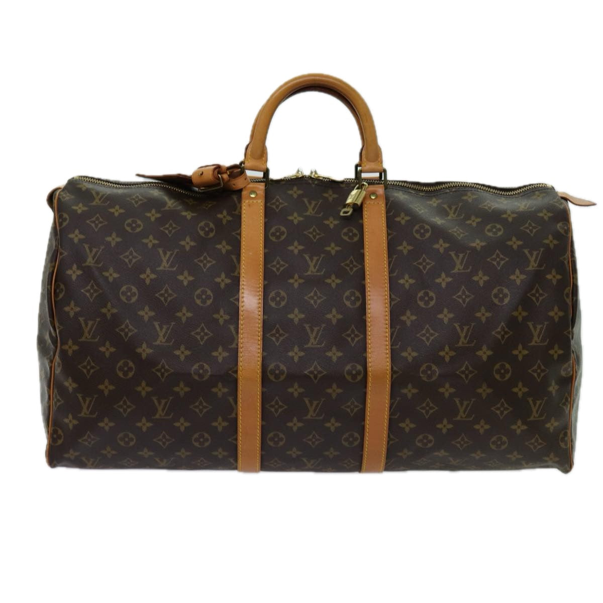 Louis Vuitton Keepall 55  Canvas Travel Bag ()